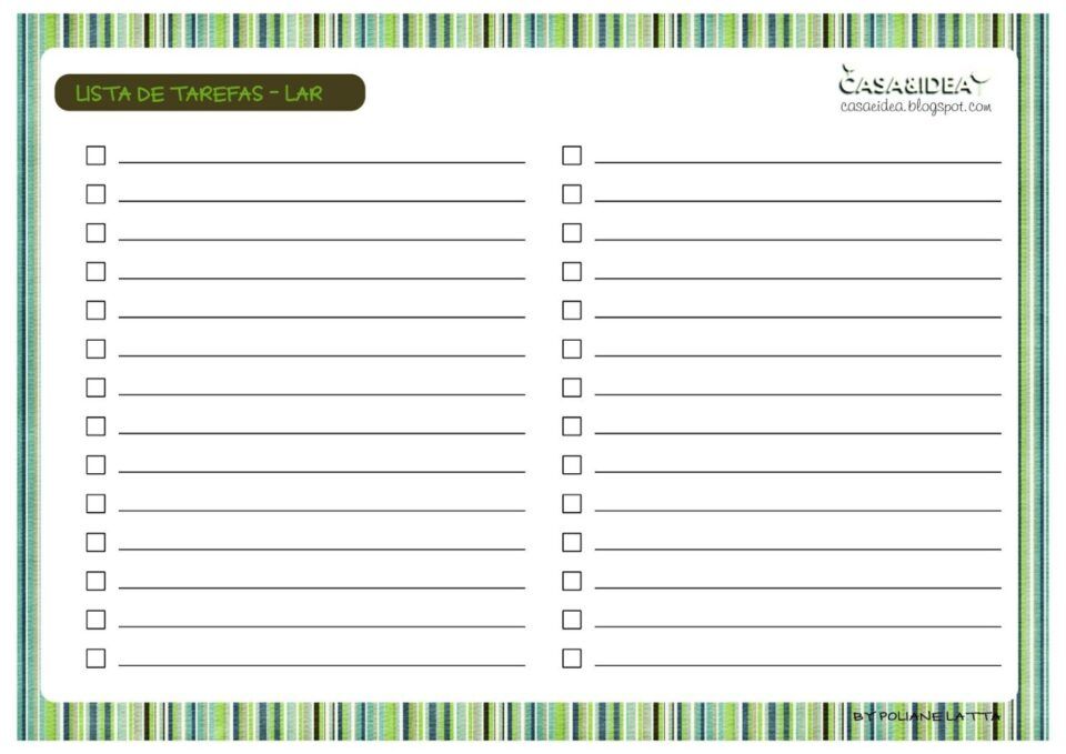 Listas Funcionam Como Fazer E 6 Ideias Para Facilitar O Dia A Dia