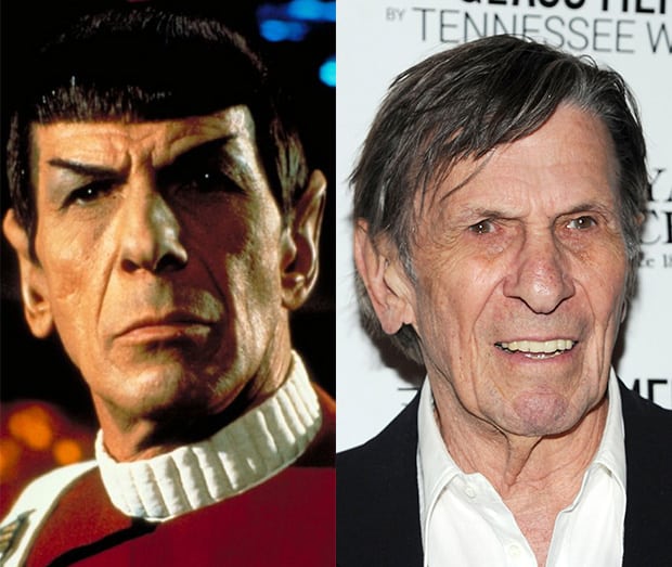 Veja o antes e o depois do elenco de Star Trek