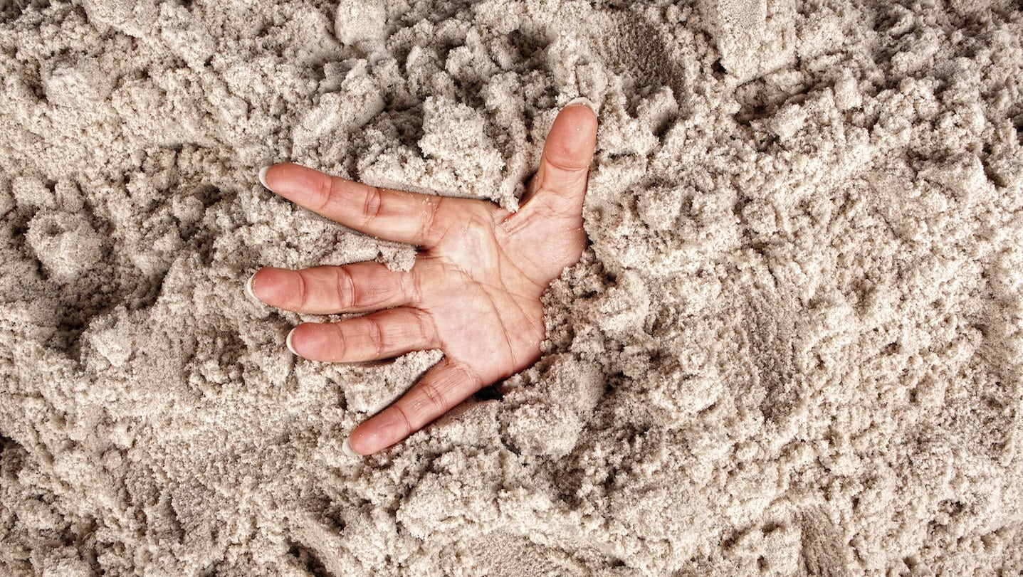 Como sobreviver à areia movediça? 