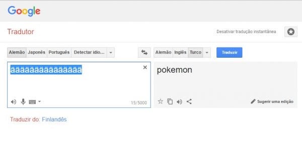 Fiz Itens Que o Google Tradutor Mandou