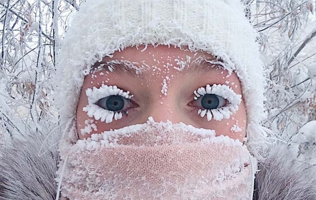 Cidade mais fria do mundo, Rússia, registra até 62ºC