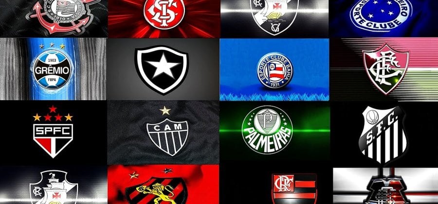 Escudos Futebol Brasileiro - Série A