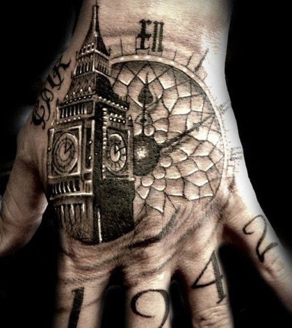 Tatuagem Blessed na mão  Tatuagem na mão, Tatuagem de mão