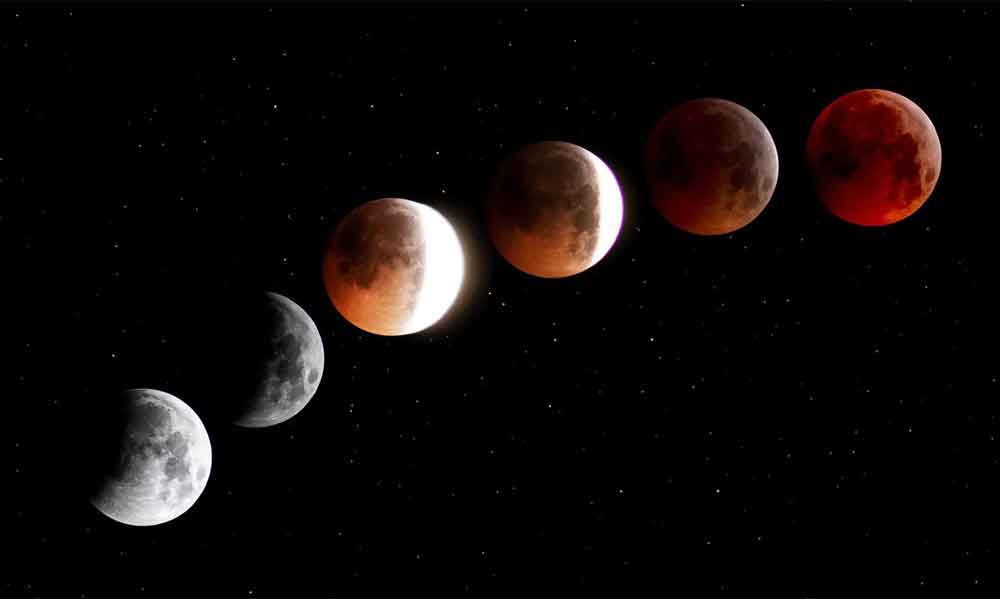 Fenômenos do espaço: Eclipse Lunar