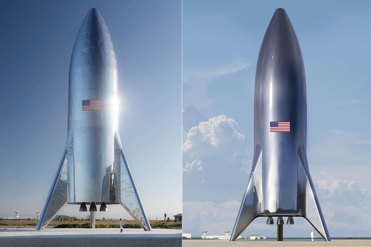 Novo foguete da SpaceX mostra visual futurista! Confira!