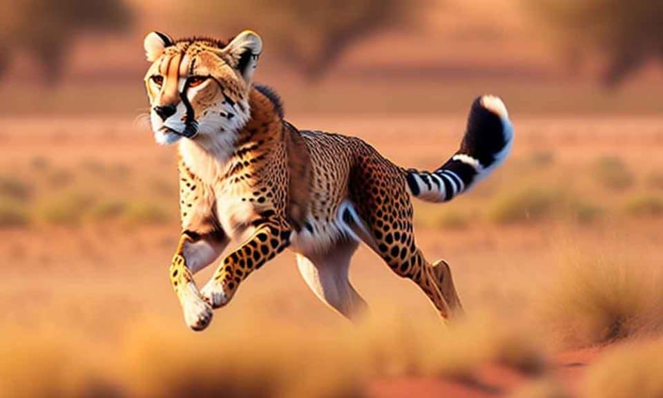 Quais são os animais mais rápidos na terra, na água e no ar?