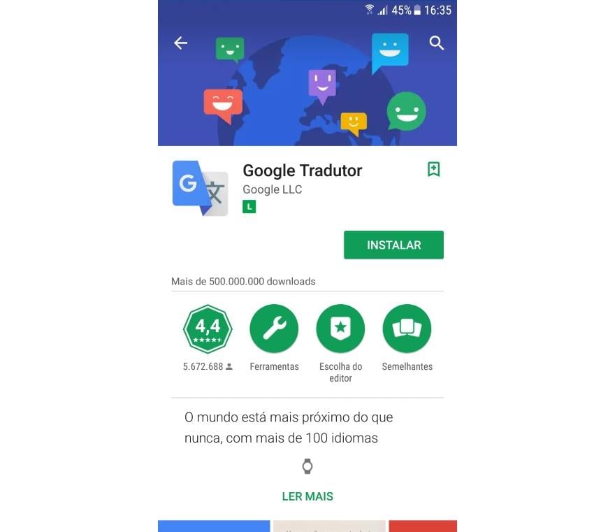 Google Tradutor – Apps no Google Play