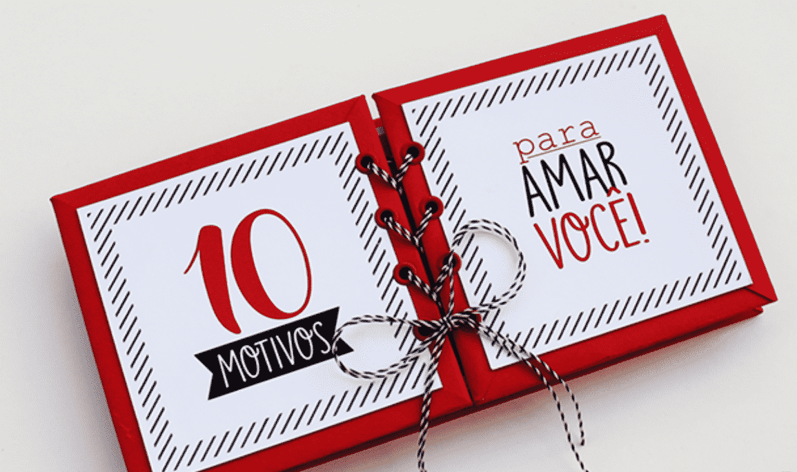 25 Presentes criativos de Dia dos Namorados fáceis de fazer