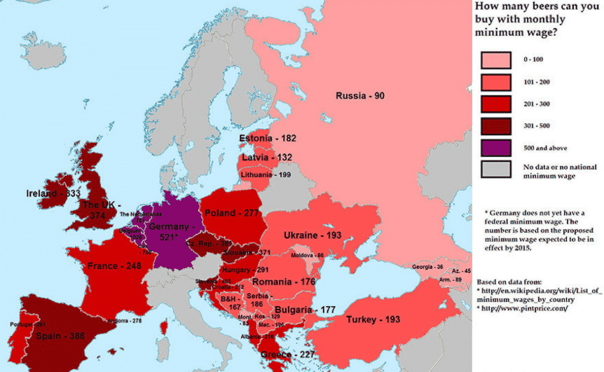 Mapa mudo b/n europa -politico