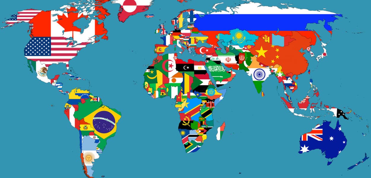 Mapa do mundo, 63 versões que você não aprende na escola