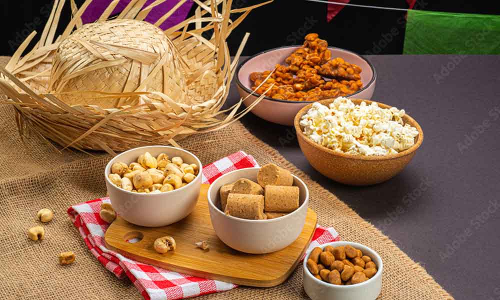 Comida salgada para festa junina: torta, quiche, sanduíche e bolo salgado