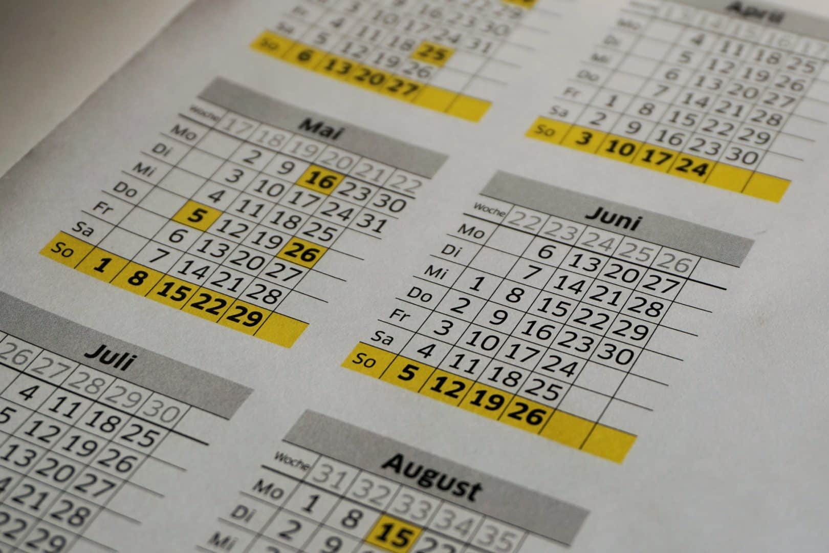 Você sabia que já existiu mais de 8 calendários? Se não, confira agora