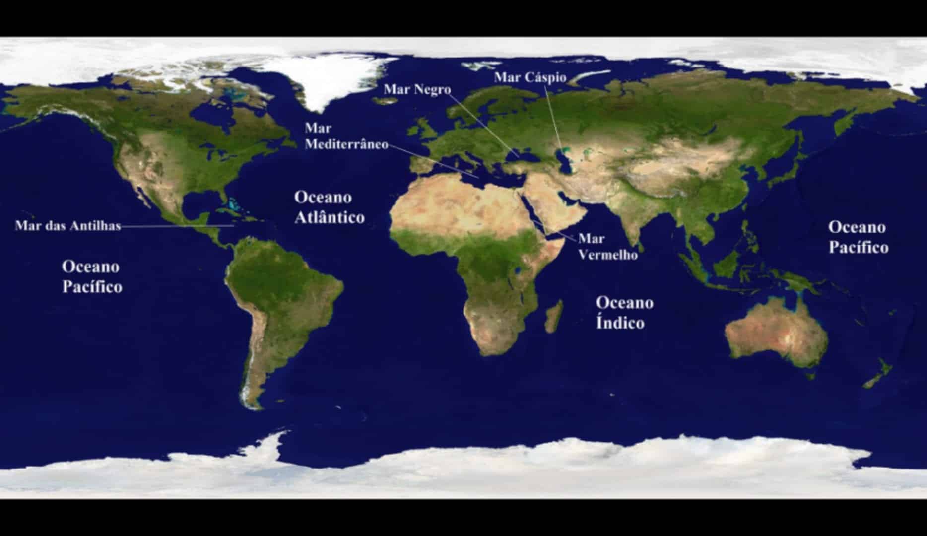 Descubra agora quais são os famosos sete mares do mundo
