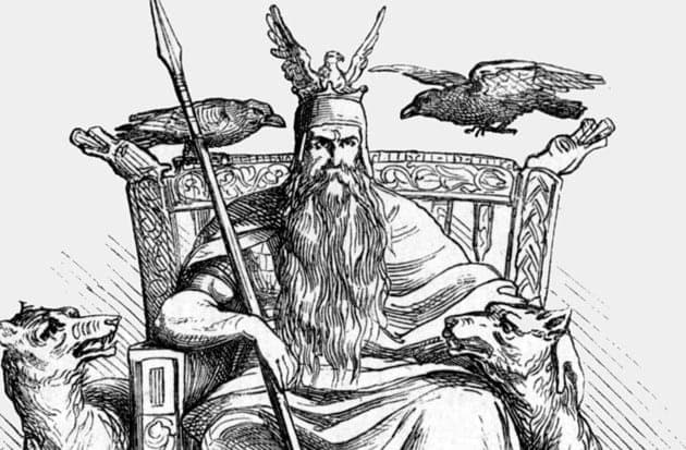 Ilustração de Odin