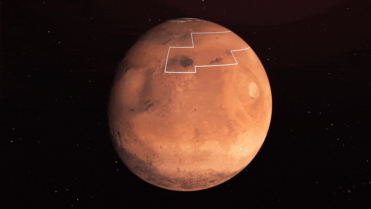 Marte – o famoso planeta vermelho do nosso sistema solar