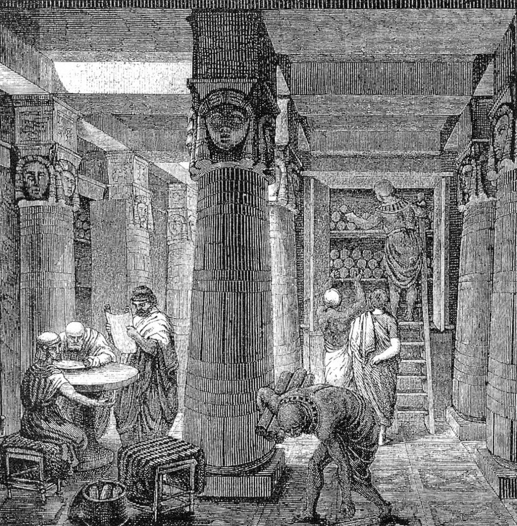 Biblioteca de Alexandria - O que era e a história por trás do incêndio