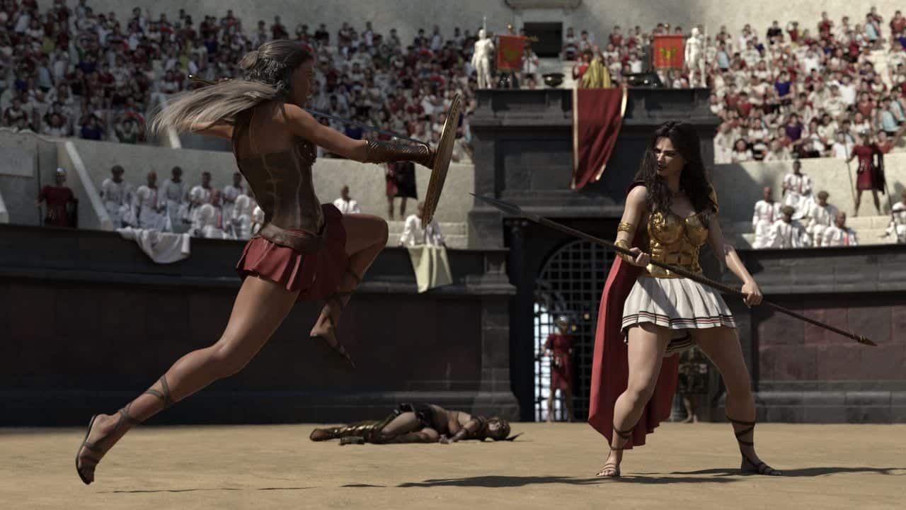 Gladiadoras - a versão feminina dos gladiadores da Roma Antiga