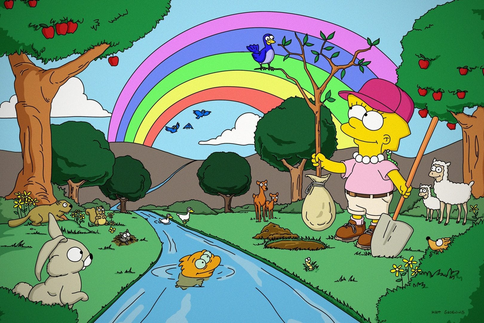 Lisa Simpson - a complexidade da filha inteligente de os Simpsons
