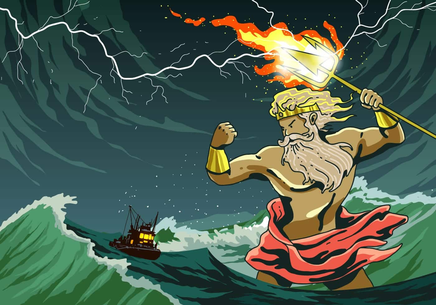 Poseidon - História, origem, poderes e família