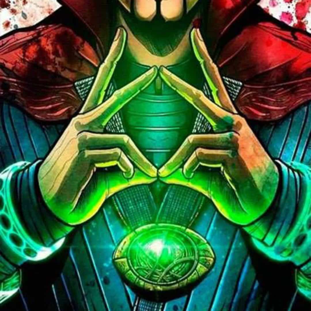 Colar Doutor Estranho (dr Strange) Olho De Agamotto Marvel