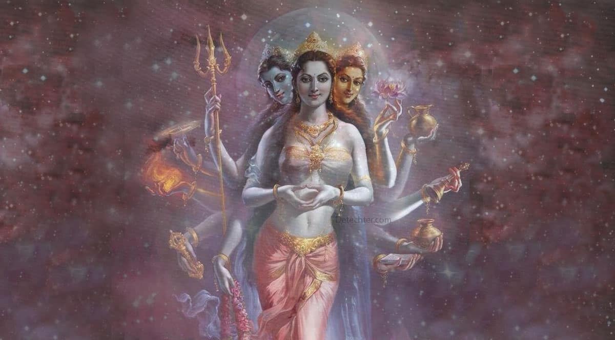 Shakti - a deusa hindu que representa a força de toda a criação