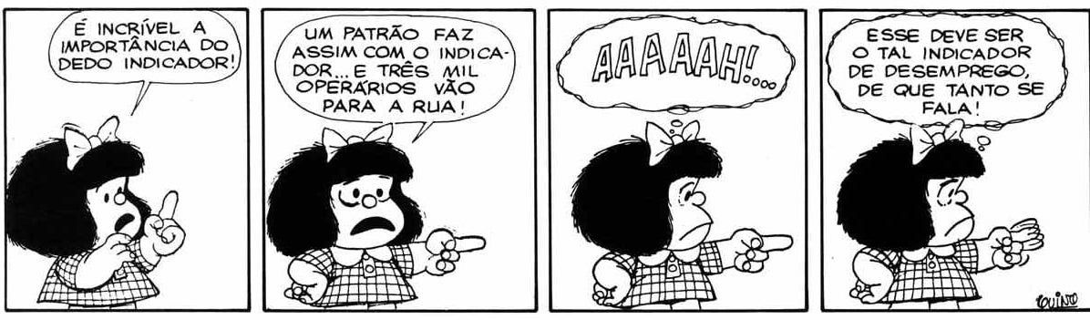 Tirinhas da Mafalda -