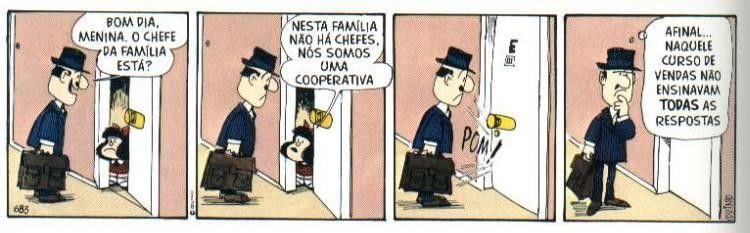 Tirinhas da Mafalda -