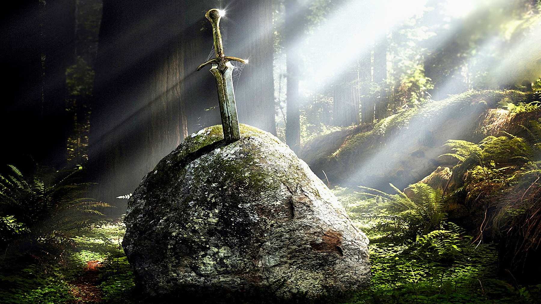 Excalibur - versões reais da espada mitológica das lendas do Rei Arthur