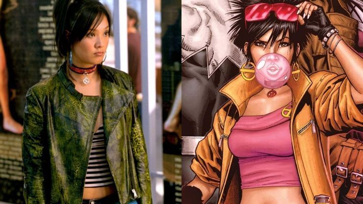 Personagens de X-Men - diferenças de versões entre filmes do universo