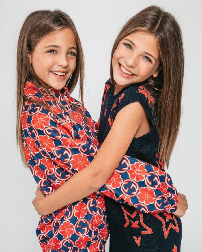 Conheça Ava e Leah: as gêmeas mais bonitas do mundo