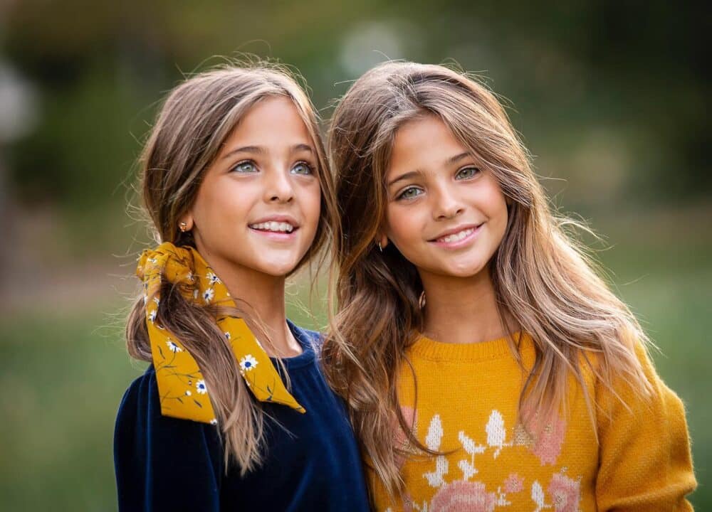Conheça Ava e Leah: as gêmeas mais bonitas do mundo