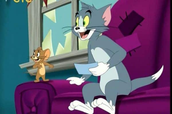 Cena de Tom e Jerry para ilustração desse item