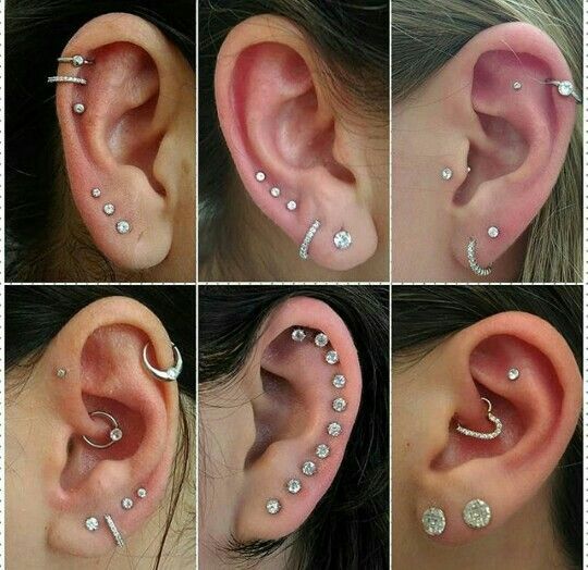 10 Tipos de Piercings na Orelha Para Você Fazer