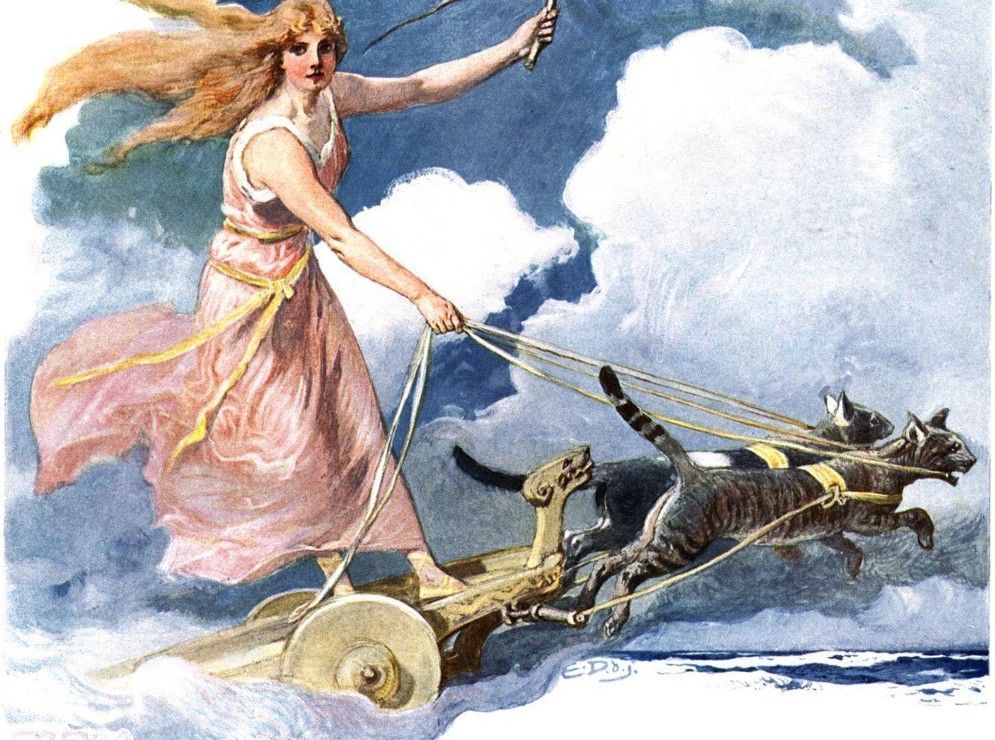 Deusa Freya A História Da Deusa Mais Bela Da Mitologia Nórdica