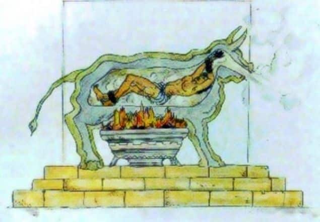 Touro de Bronze - história da máquina de tortura e execução de Fálaris