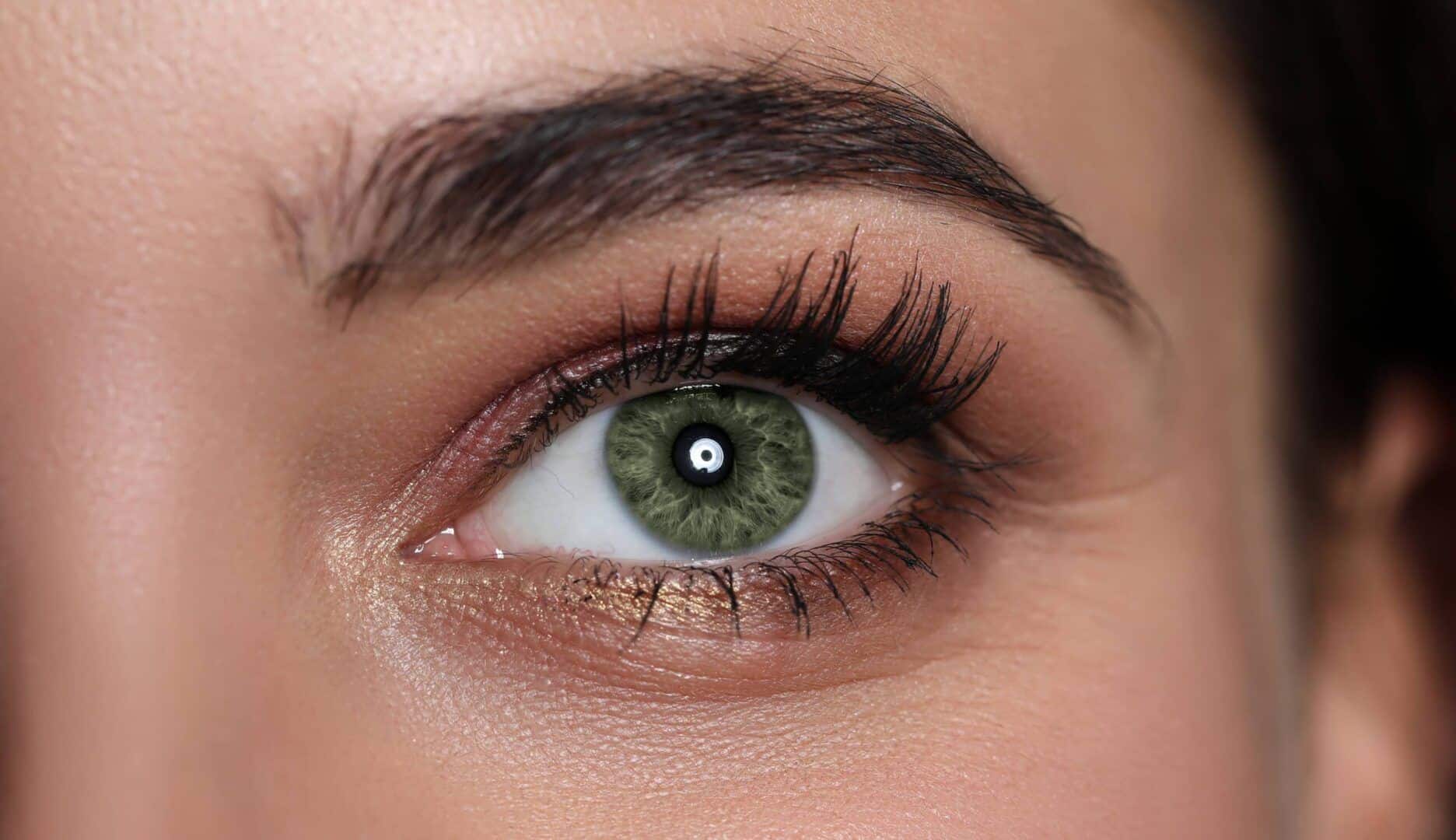 Cor de olho mais rara - porque o olho verde é o menos comum do mundo