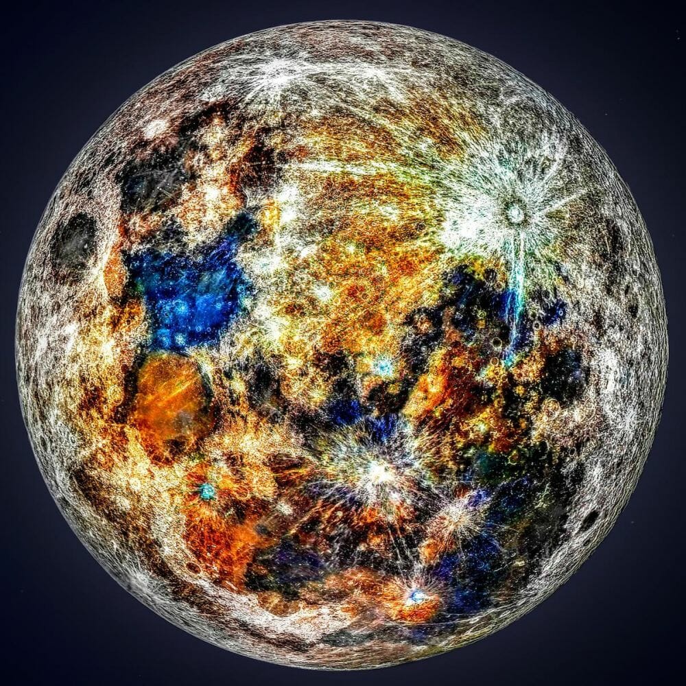 Cores da lua: as diferentes cores que pode ter e porque acontecem