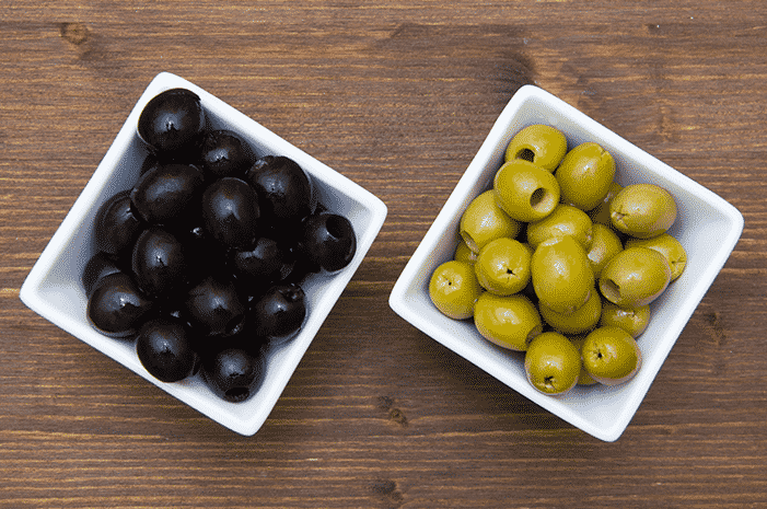 Azeitona preta: qual a principal diferença com a azeitona verde?