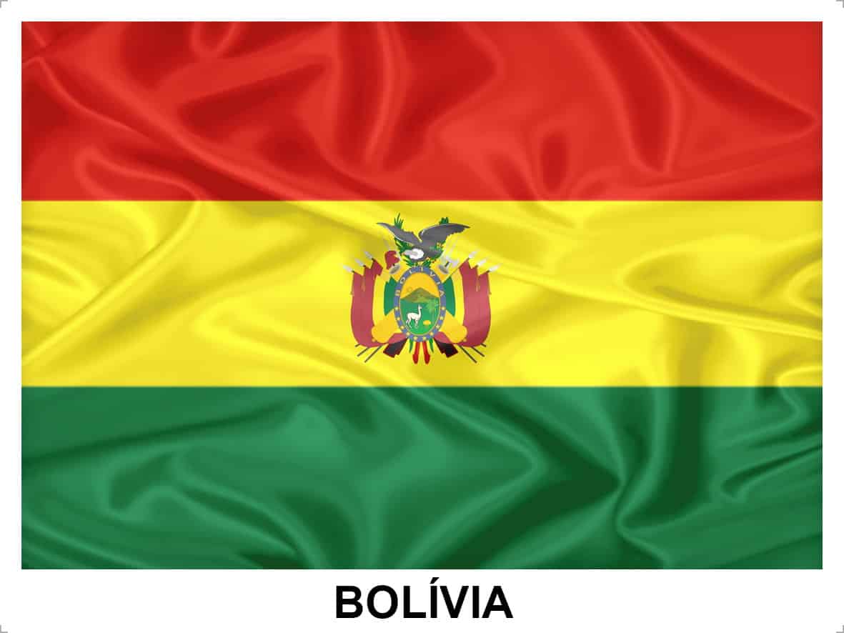 Bandeira de um território nacional