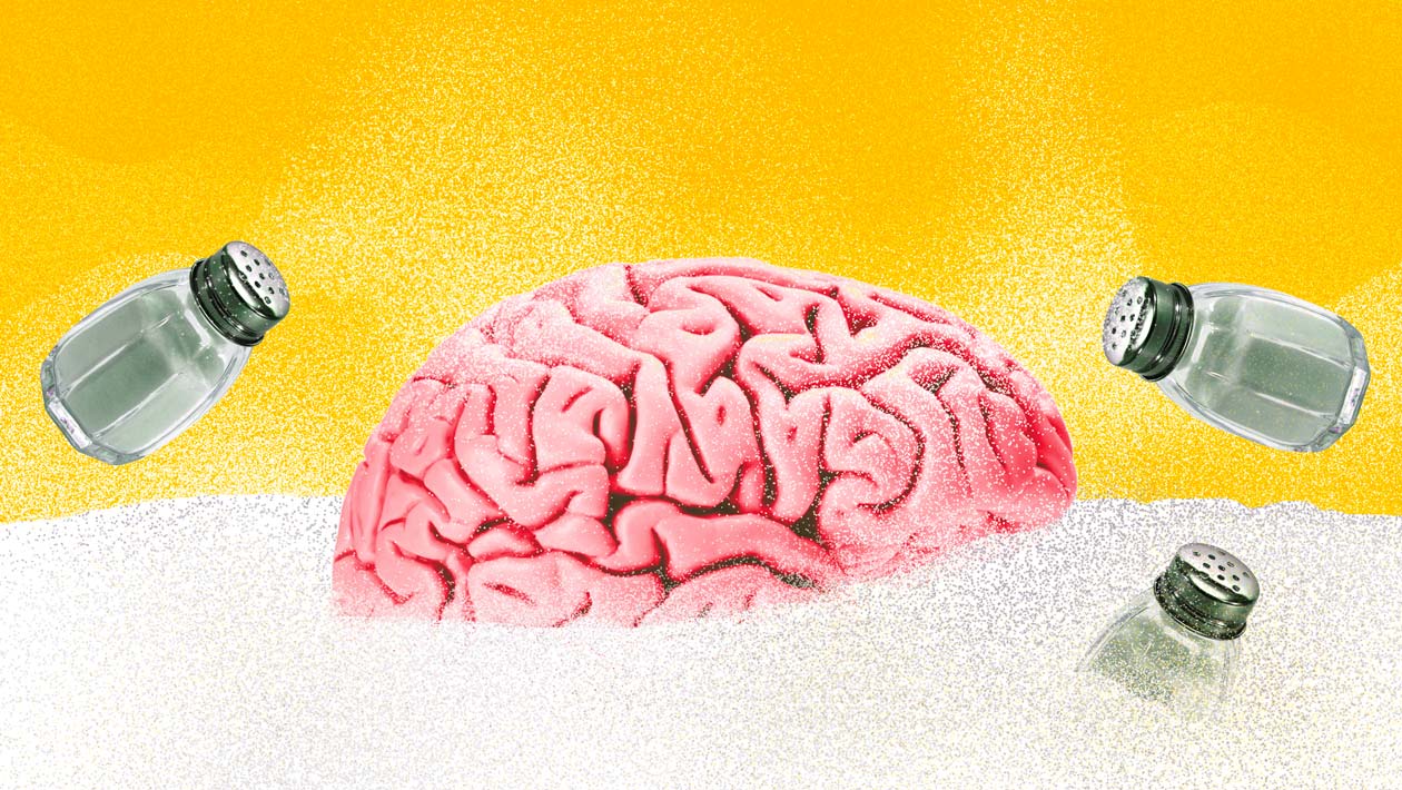 Consumo de sal causa reação no cérebro que pode provocar Alzheimer