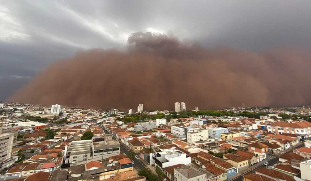 Tempestade de areia: conheça o fenômeno que atingiu o Brasil