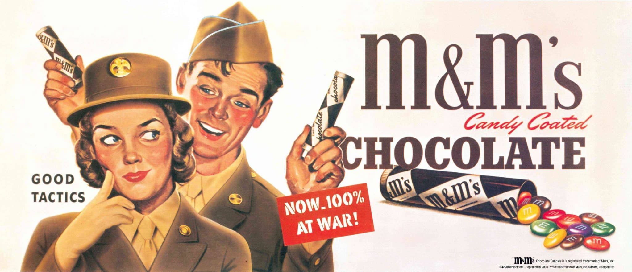 Saiba porque a guerra foi importante na indústria de barras de chocolate