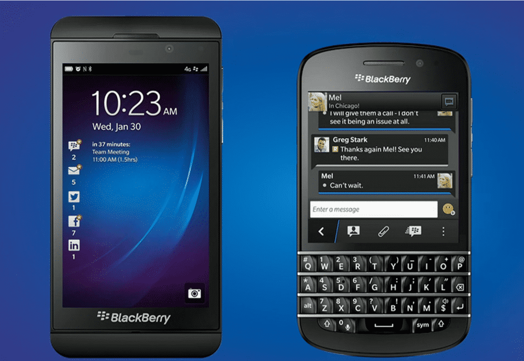 Aparelhos celulares BlackBerry param de funcionar hoje