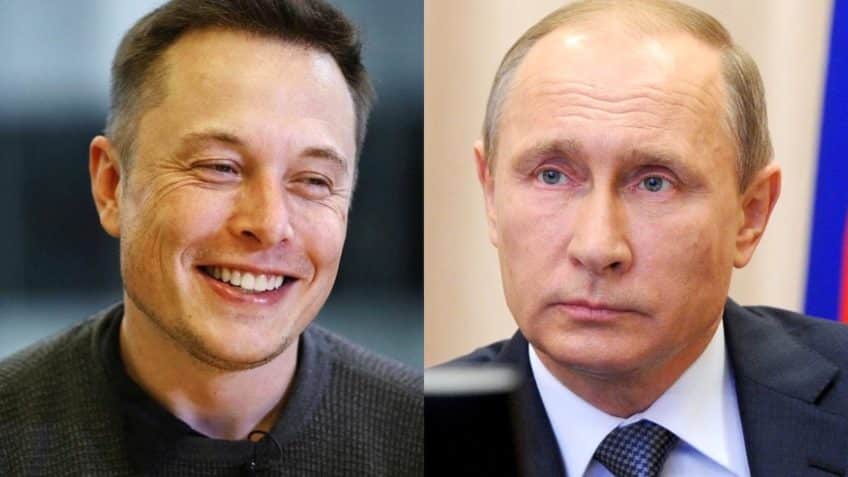 Elon Musk desafia Putin para duelo com a Ucrânia como prêmio