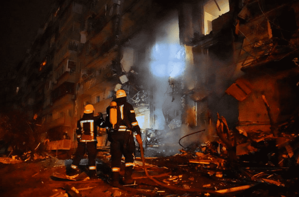 Explosões atingem Kiev em 8º dia de conflito