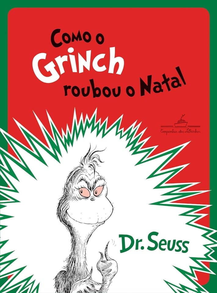 Capa do livro Como o Grinch roubou o Natal