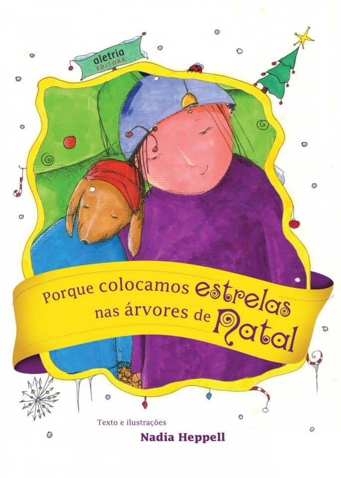Capa do livro Porque colocamos estrelas nas árvores de Natal