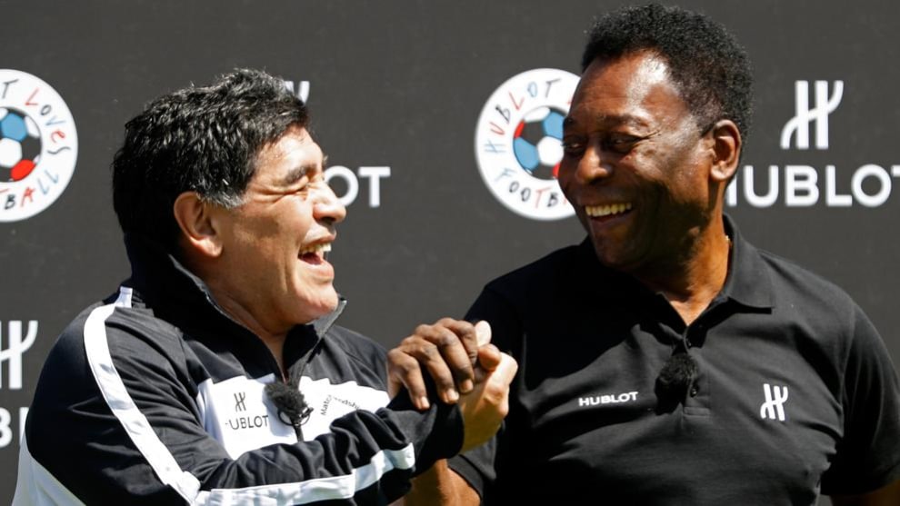 Pelé x Maradona - como nasceu essa rivalidade histórica