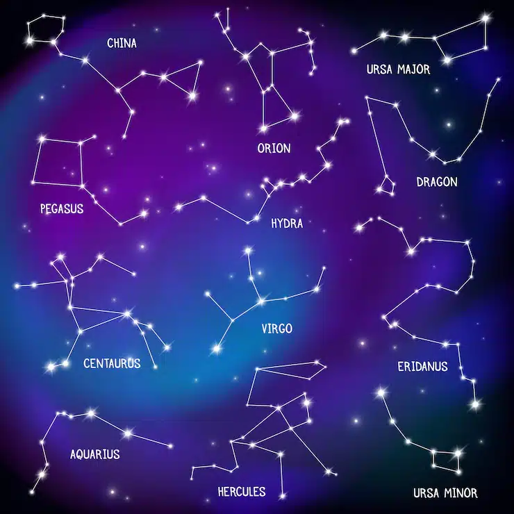 Quais são as principais constelações e suas características?
